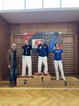 Lejla Lišinović 1. mesto v borbah med mladinkami -53 kg